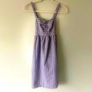 Adorable Vintage Striped Sundress XS